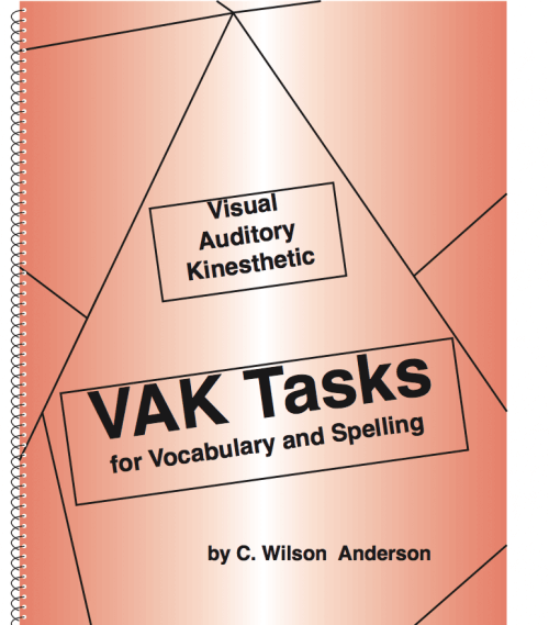 VAK Tasks Workbook (Grades 9 - Adult)