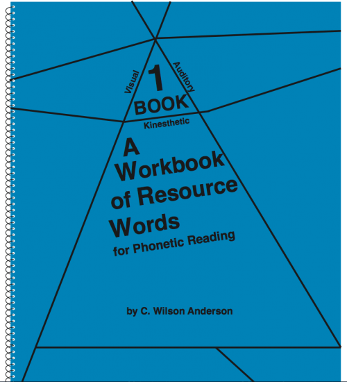 Workbook of Resource Words for Phonetic Reading – Book 1