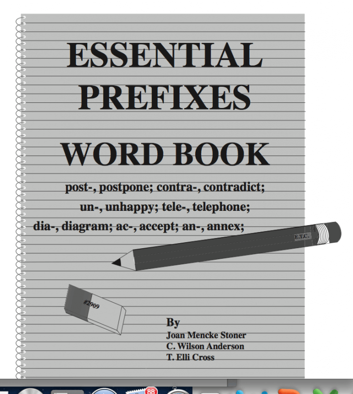 Essential Prefixes Word Book  (Grades 9 - Adult)