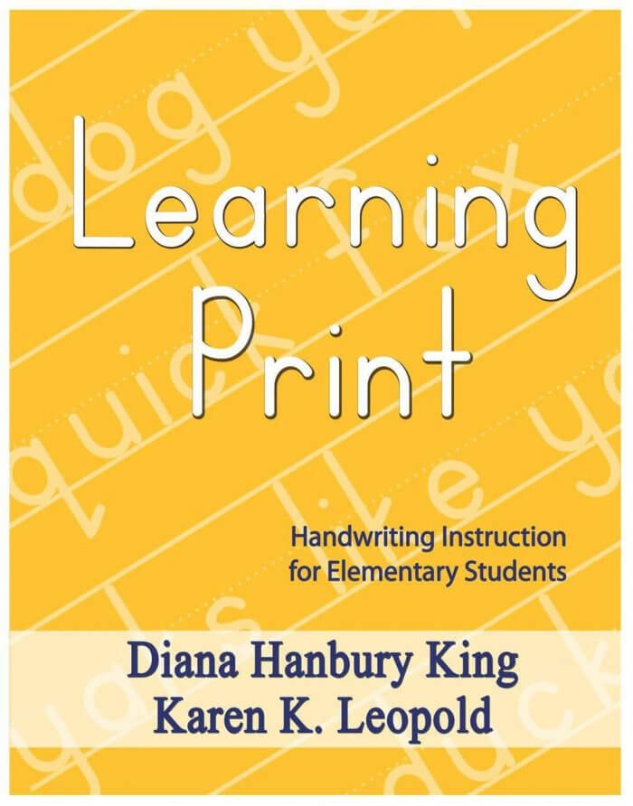 Learning Print - Handwriting for the Elementary Students