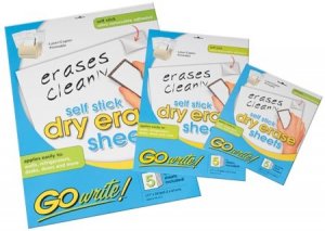 Dry Erase Sheets - 8.5x11 5pack