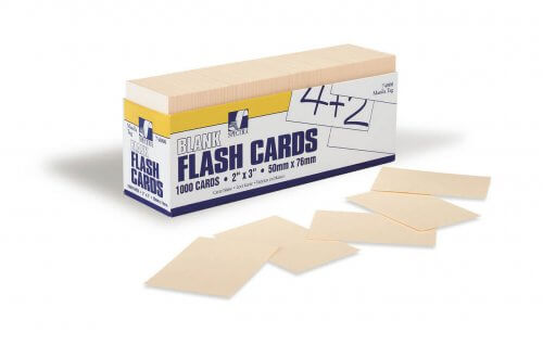 Index Cards - Manila 3x2 1000pack